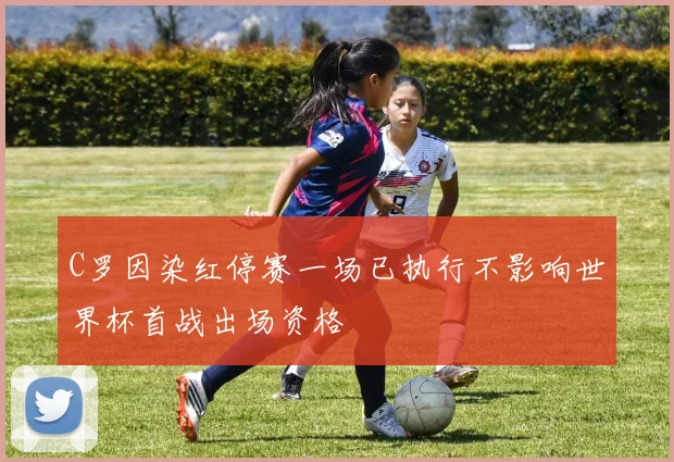 C罗因染红停赛一场已执行不影响世界杯首战出场资格